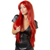 Cottelli Accessoires Perruque Cheveux longs Rouges